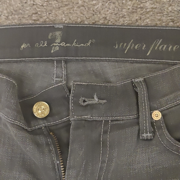 Gray - 7 for all mankind jeans - Picture 3 of 6